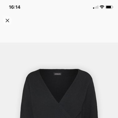 wrap knitwear pullover sweater new