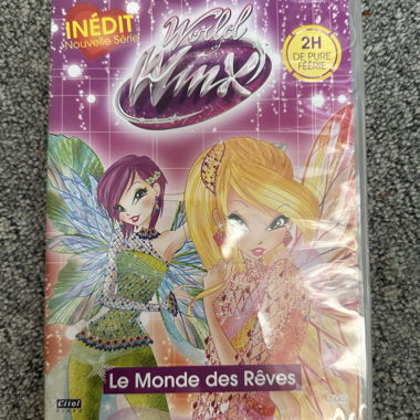 DVD World of Winx Il Mondo dei Sogni Francese 