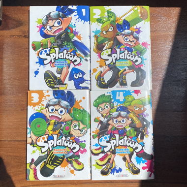 Manga Splatoon volumi 1-4
