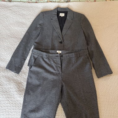 Ensemble gris pied de poule de la marque Pablo
