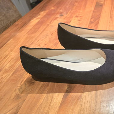 Neue klassische Leder Ballerina Gr.40