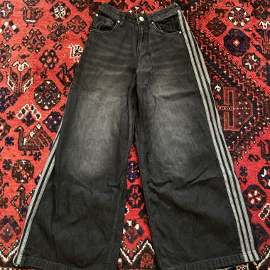 Adidas Jeans with Side Stripes