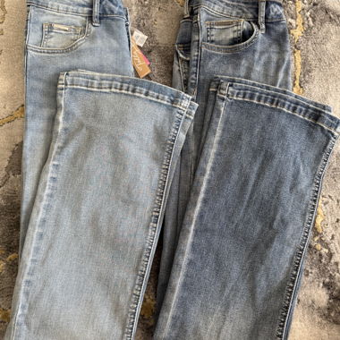 Jeans évasés