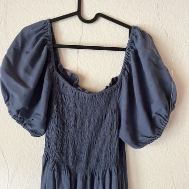 Blaues Maxi Kleid