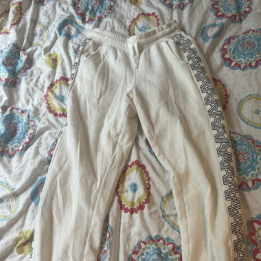 White sweatpants:)