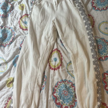 White sweatpants:)