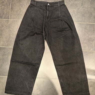 Pantalon Seventh noir à jambes larges