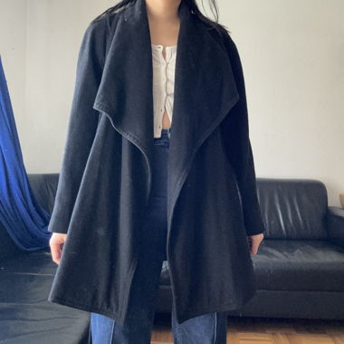 mango black manteau