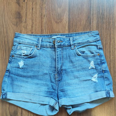 Shorts en jean Bershka