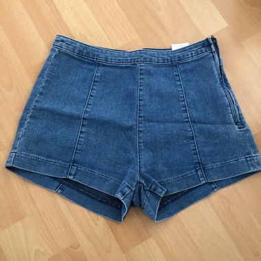 Jeanshose kurz Gr 40