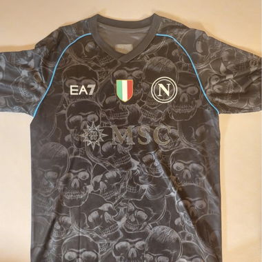 Napoli Osimhen 9 Fussballtrikot EA7