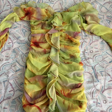Bershka farbiges Sommerkleid