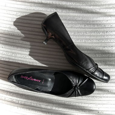 Ballerines à petit talon made in Italy 