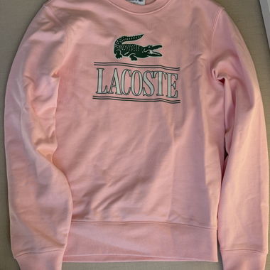 Pink Lacoste Sweatshirt
