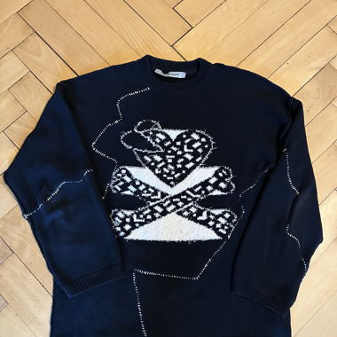 Maglione in maglia nero RACER WORLDWIDE