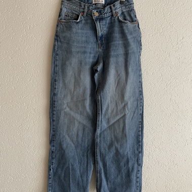Pull&Bear High-Waisted Wide Leg Jeans 