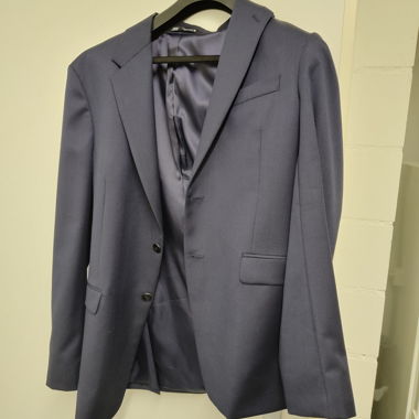 Abito da uomo Zara blu scuro (Taglia 48/M, pantaloni 40)