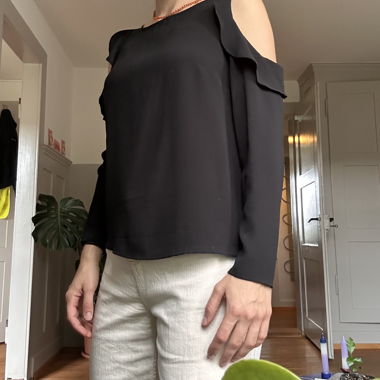 Blusa nera