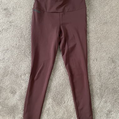 Leggings sportivi Kalenji color bordeaux