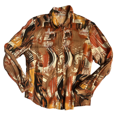 Camicia vintage stampata