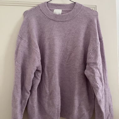 Lila H&M Pullover 