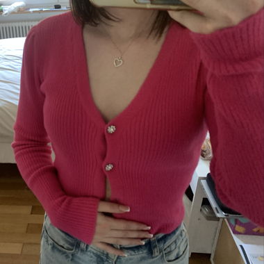 Pinker Cardigan