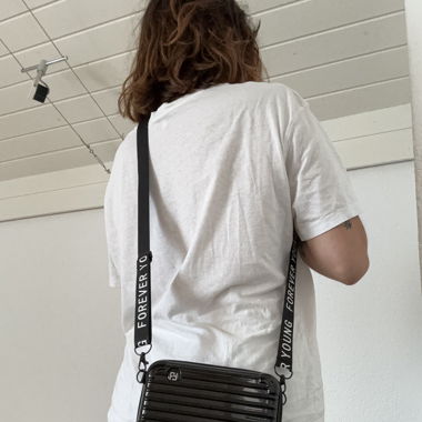 borsa a tracolla nera