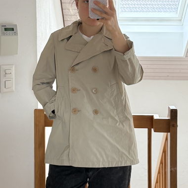 Beiger Trenchcoat von Aspesi