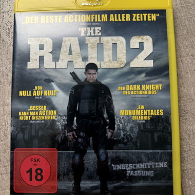 The Raid 2 Blu-ray DVD
