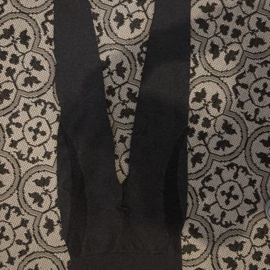 Grey textured leggings