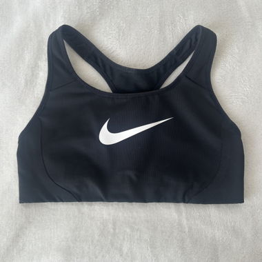 Reggiseno sportivo Nike nero S