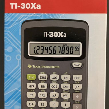 TI-30Xa calculatrice