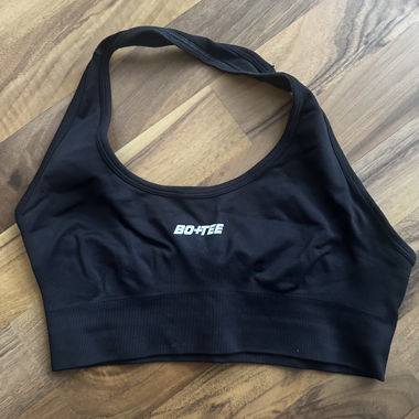 Bo & Tee Black Neckholder Bra 