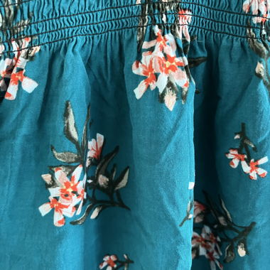 Apricot Floral Dress EU 38