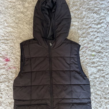 Veste sans manches noire 