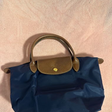 Longchamp Mini tasche Dunkelblau-Wie Neu