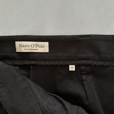 black trousers