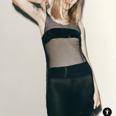 Vestito in rete