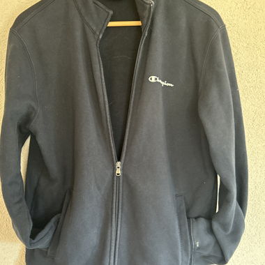 Giacca Champion nera con zip