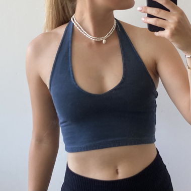 Top bleu