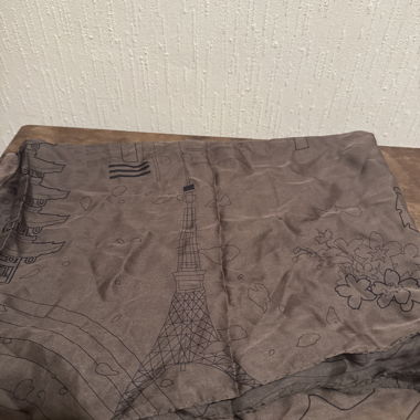 Foulard in seta con motivo dei Giochi olimpici