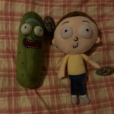 Set di peluche Rick e Morty 