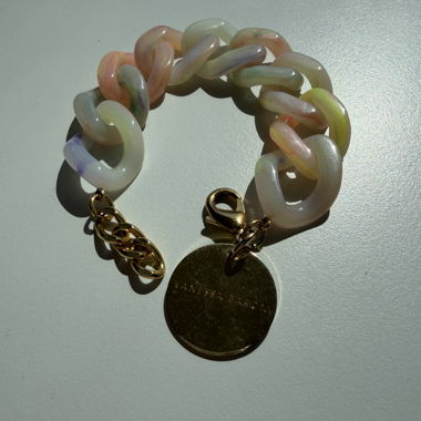 Vanessa Baroni Modeschmuck opalfarben