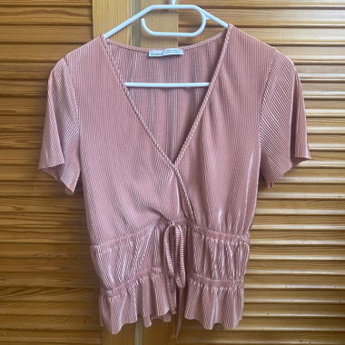 Haut rose Pull&Bear