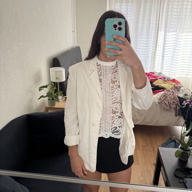 Giacca blazer bianca