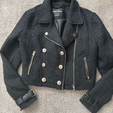 Veste courte noire Tally Weijl