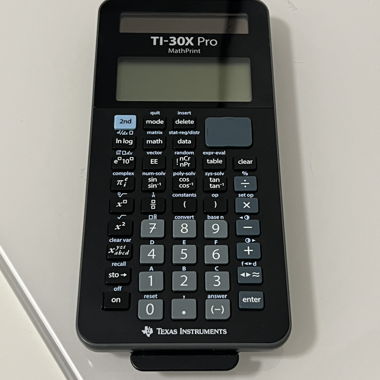 Différentes calculatrices