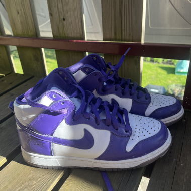 Nike Dunk High viola