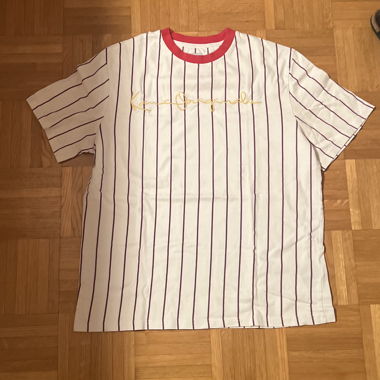 T-shirt a righe Karl Kani