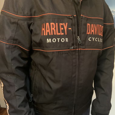 Harley-Davidson motorcycle jacket with inner jacket